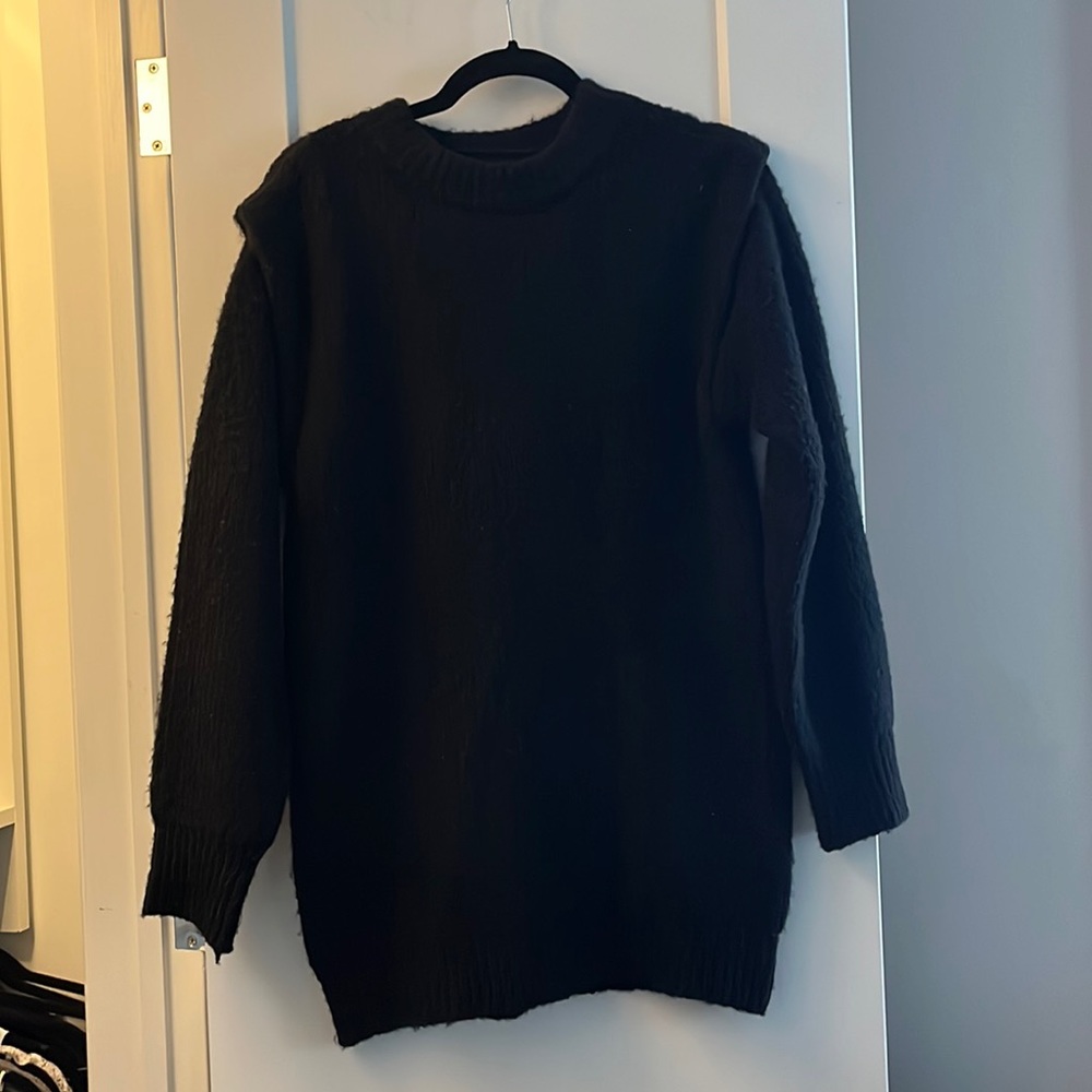 Vera Moda black sweater dress